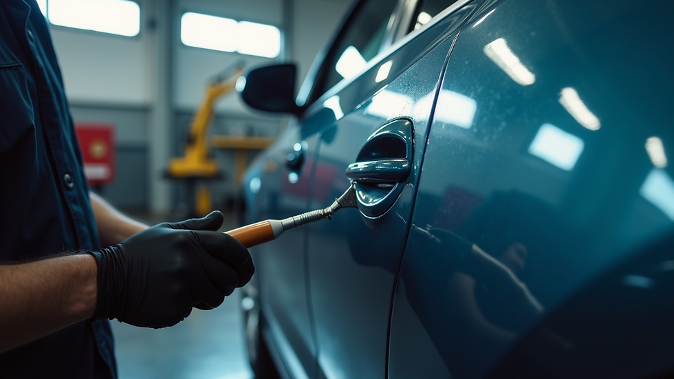 fixing car dents