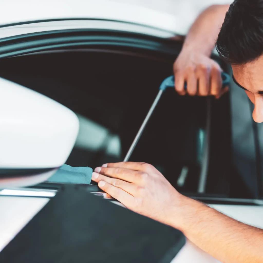 fixing car dents