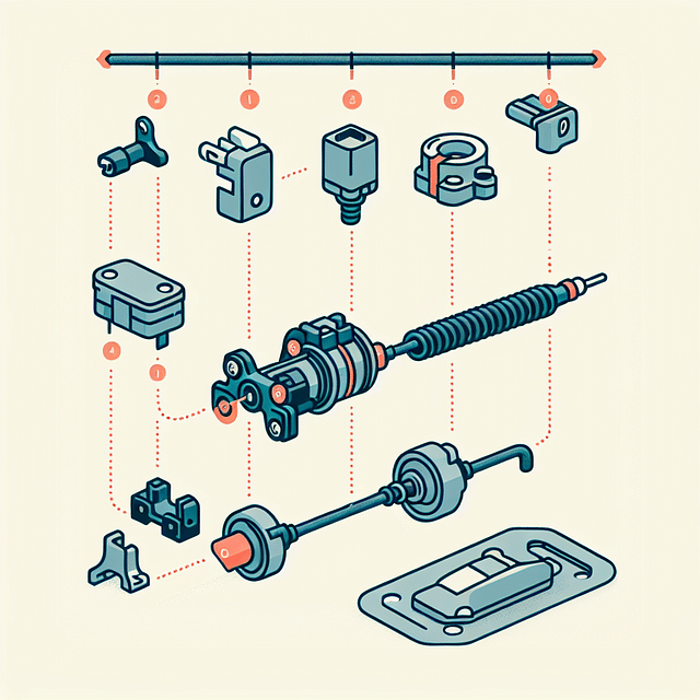 electric car brake sensor and cable inspection