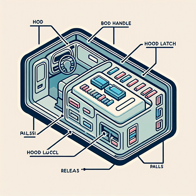 car manual open to fuse box location page