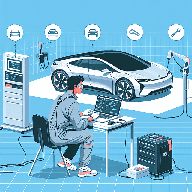 updating electric car ECU software