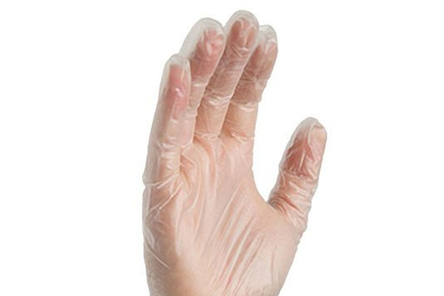 disposable plastic gloves