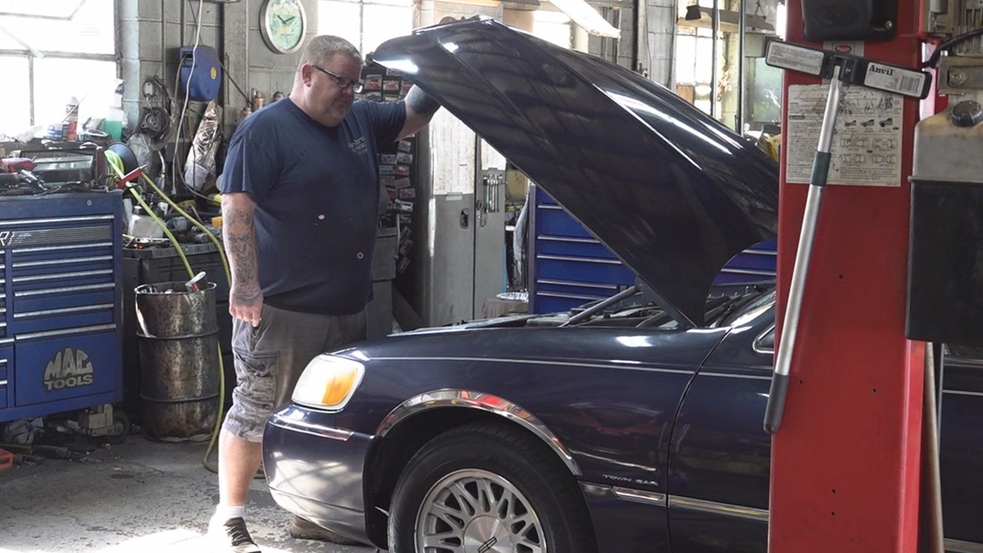 Electric vehicle motor repair