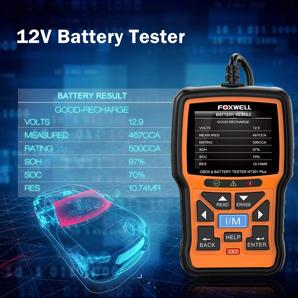 FOXWELL NT301 OBD-II Scanner