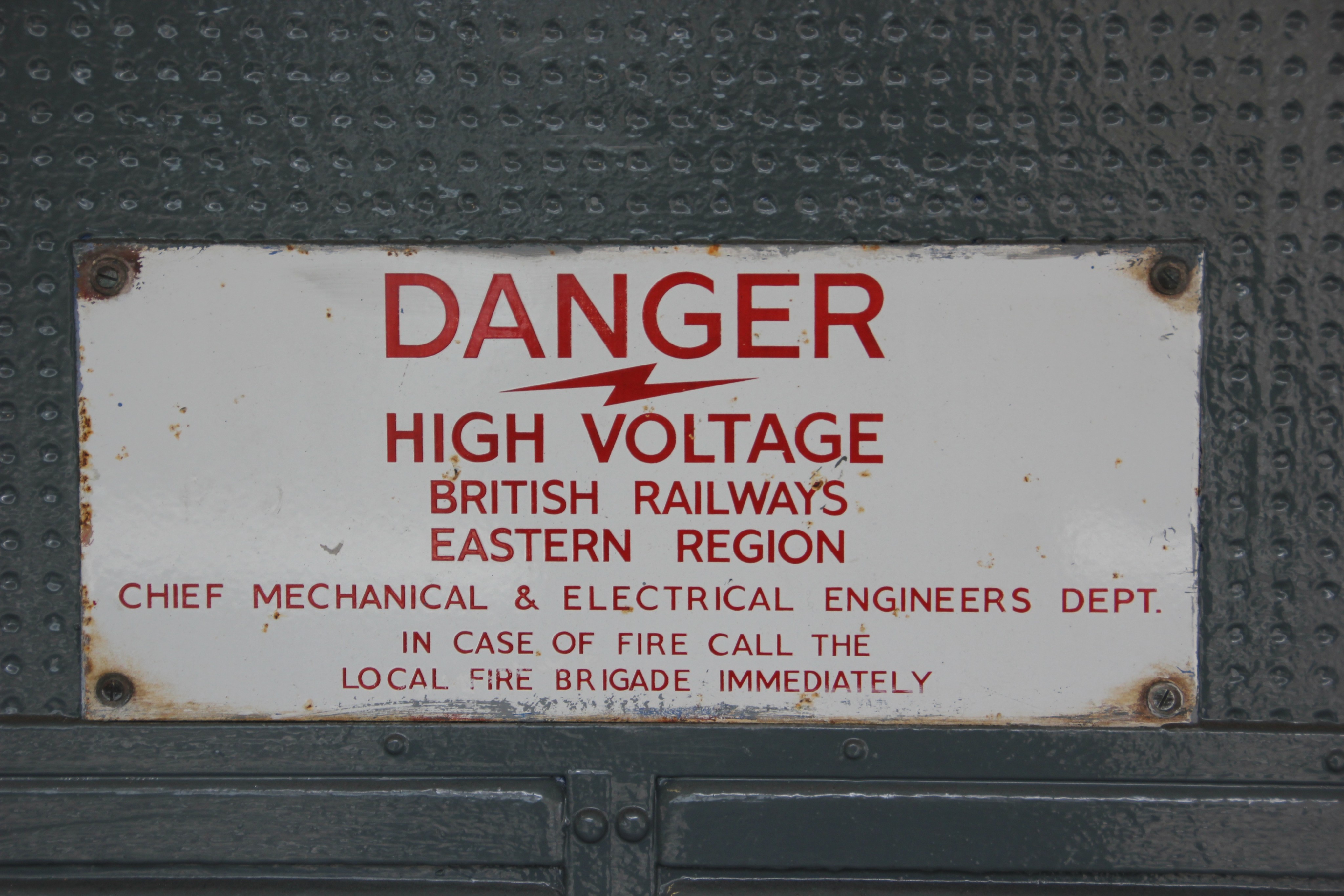 high voltage warning signs