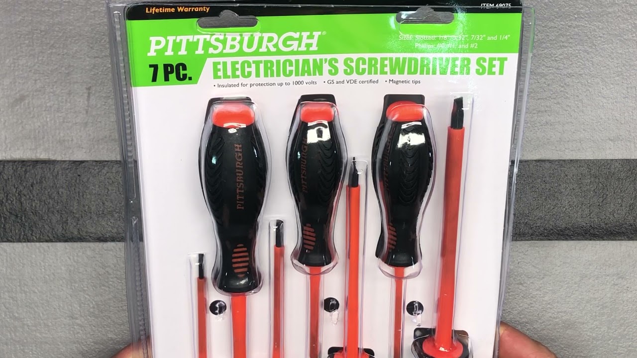 insulated hand tools for electricians