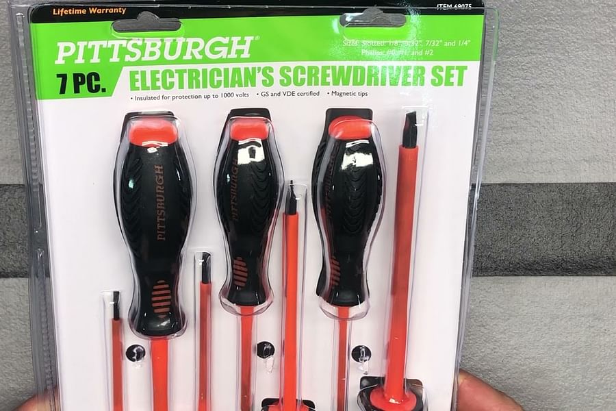 insulated hand tools for electricians