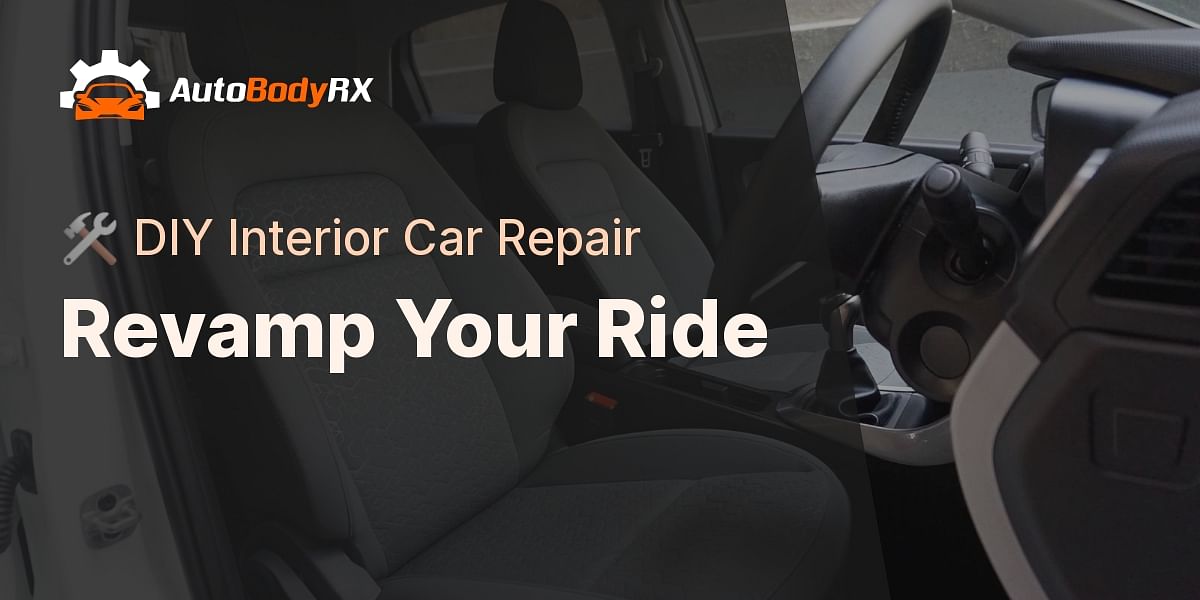 Interior Impressions Easy DIY Interior Car Repair for a Fresh Look