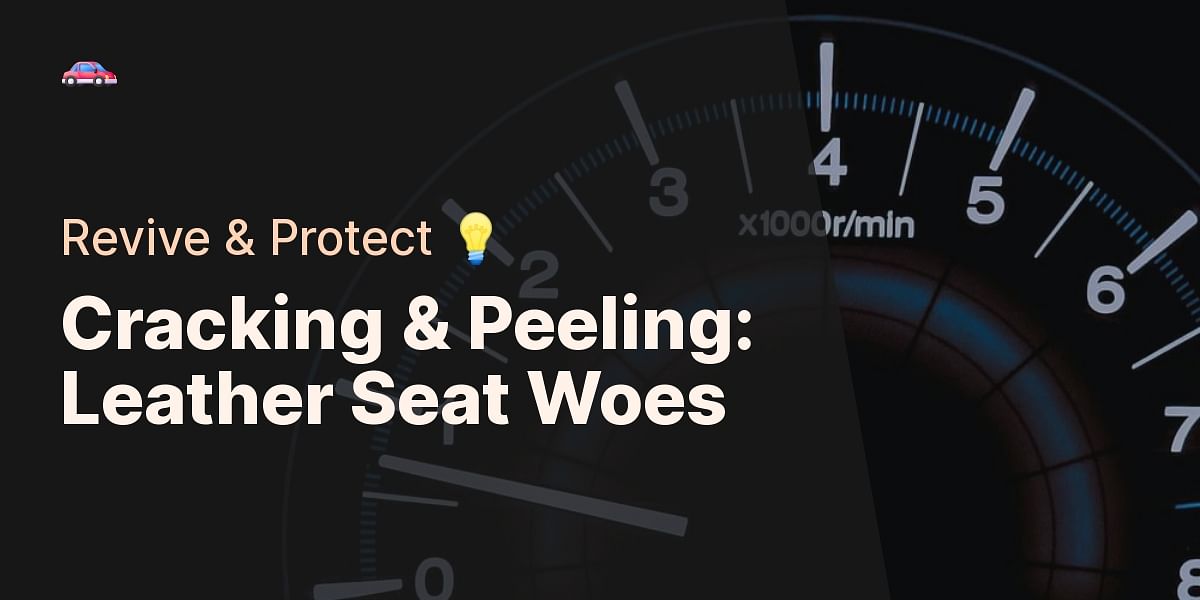 What Causes Leather Seats to Crack and Peel?