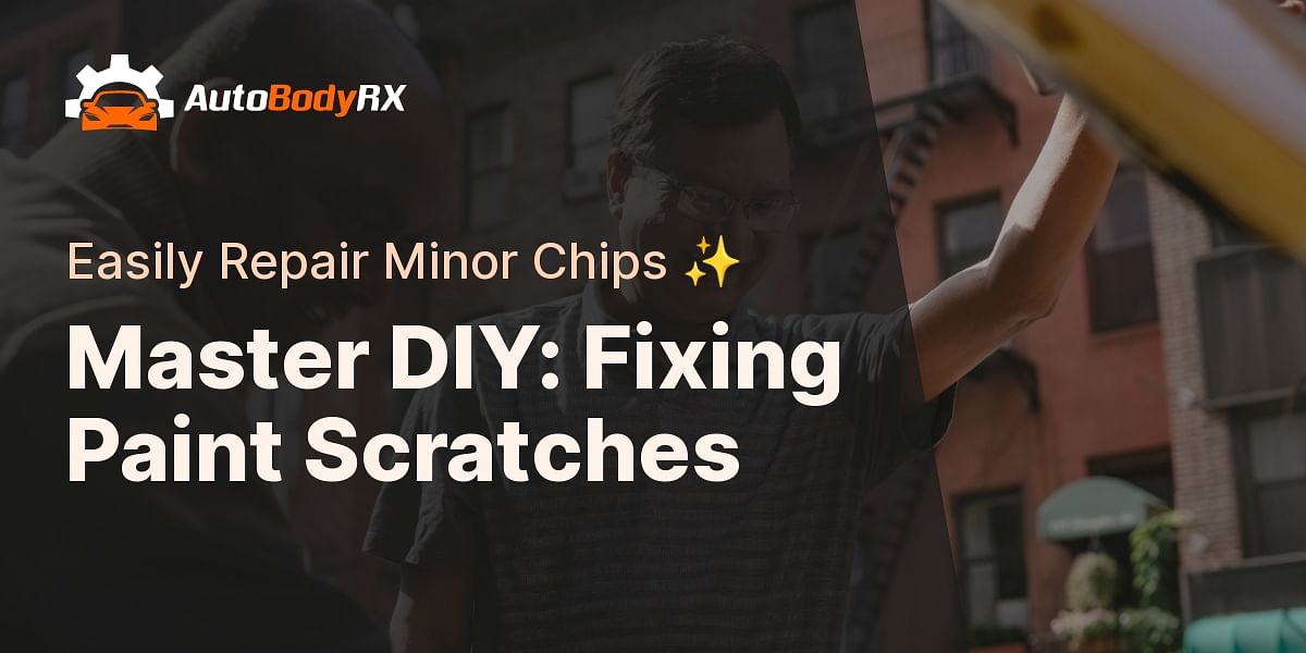 DIY Magic: Repairing Minor Paint Scratches and Chips | AutoBodyRX